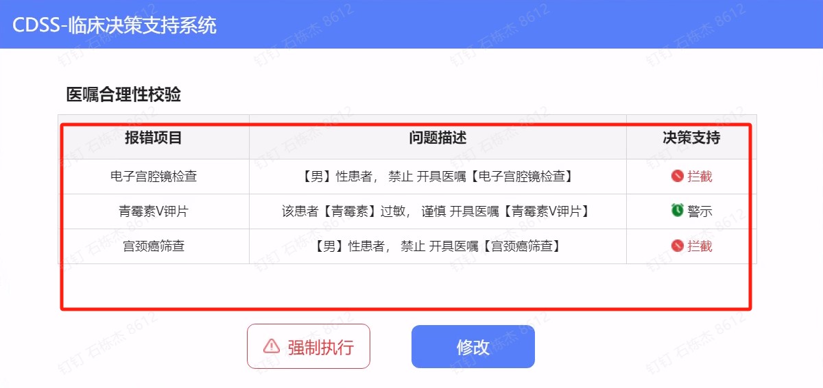 医嘱校验